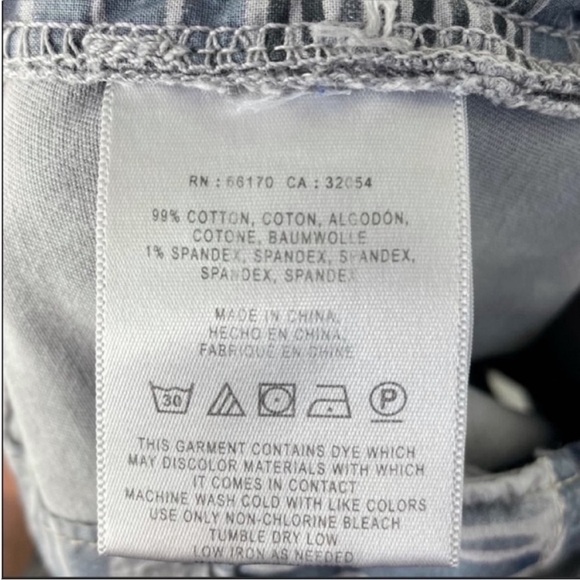 ANTHROPOLOGIE Chino Relaxed Cuffed Shorts size 27 - Picture 4 of 7